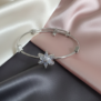 Minimalist Floral Bangle Bracelet Collection white@2x