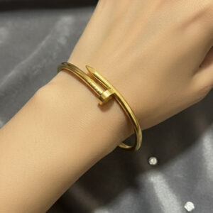 Luxury Juste Un Clou Inspired Nail Bangle