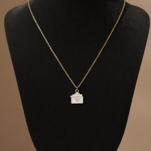 Golden Love Letter Pendant