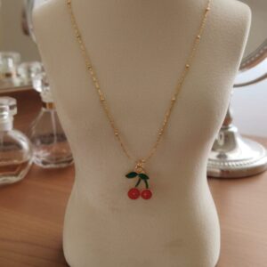 Scarlet Orchard Necklace