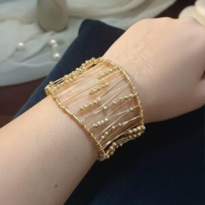 Gilded Harp Cuff