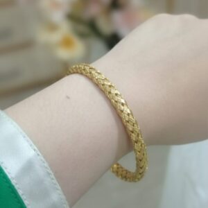 Braided Silk Bangle
