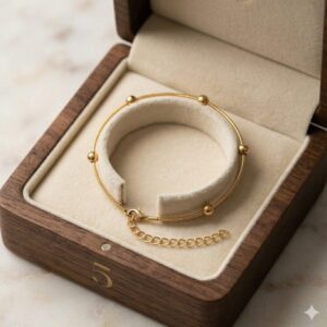 Luminous Orb Snake Chain Bracelet